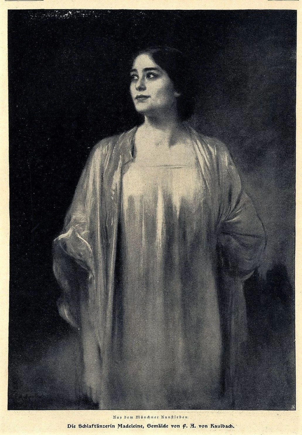 La ballerina del sonno Madeleine (Magdeleine Guipet), 1904